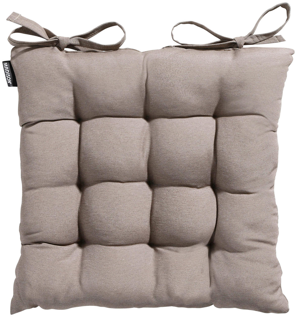 SITZKISSEN 46/46/6 cm    - Naturfarben, Basics, Textil (46/46/6cm)