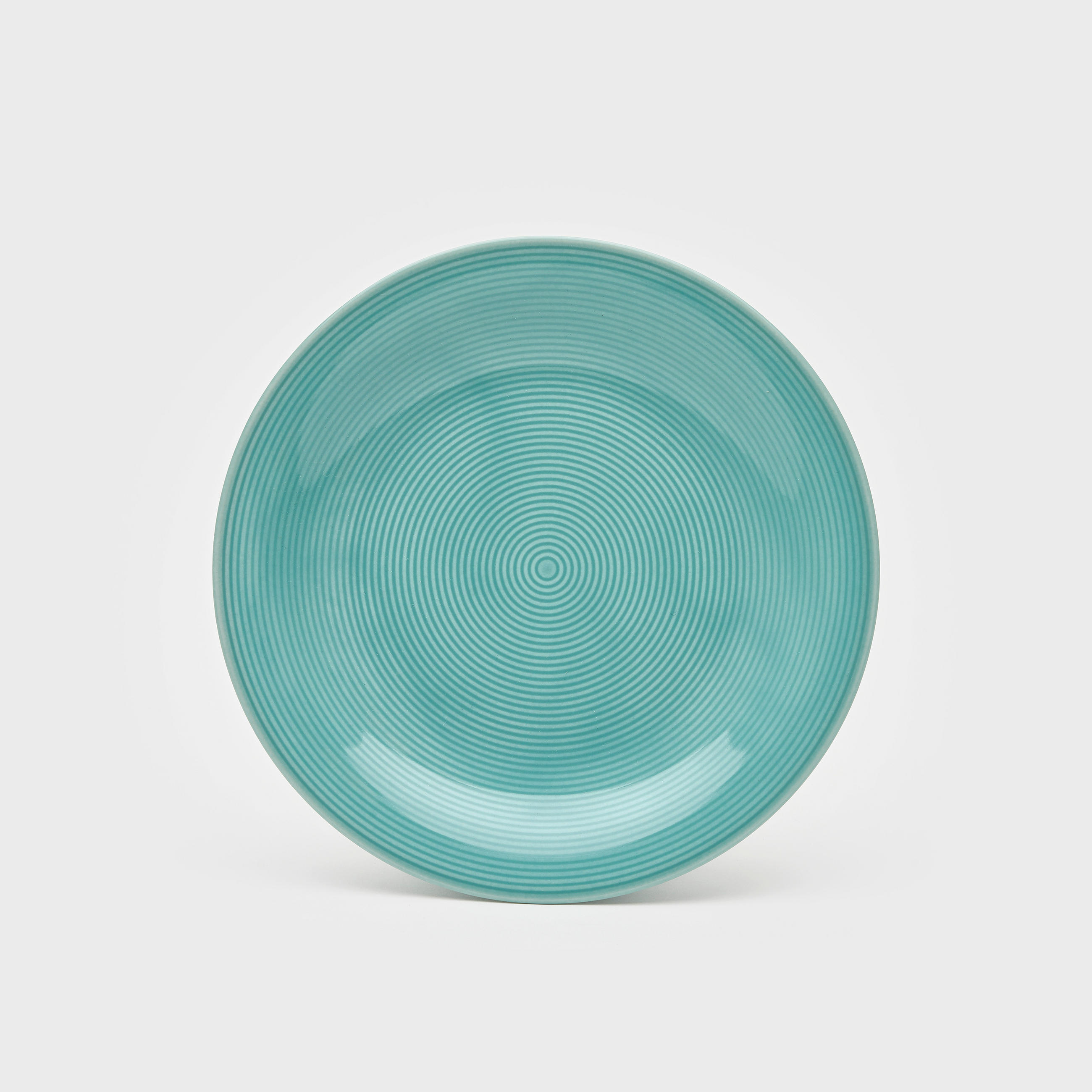 DESSERTTELLER Türkis 6-teilig 21 cm Jive  - Türkis, Basics, Keramik (21cm) - Van Well