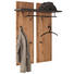 GARDEROBENPANEEL 88/118/28 cm - Eichefarben/Schwarz, KONVENTIONELL, Holz/Holzwerkstoff (88/118/28cm) - Voleo GARDEROBENPANEEL 88/118/28 cm - Eichefarben/Schwarz, KONVENTIONELL, Holz/Holzwerkstoff (88/118/28cm) - Voleo