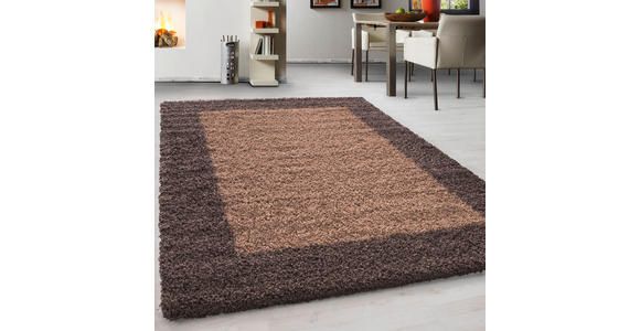 HOCHFLORTEPPICH 240/340 cm Life 1503 Taupe - Taupe, KONVENTIONELL, Textil (240/340cm) - Novel