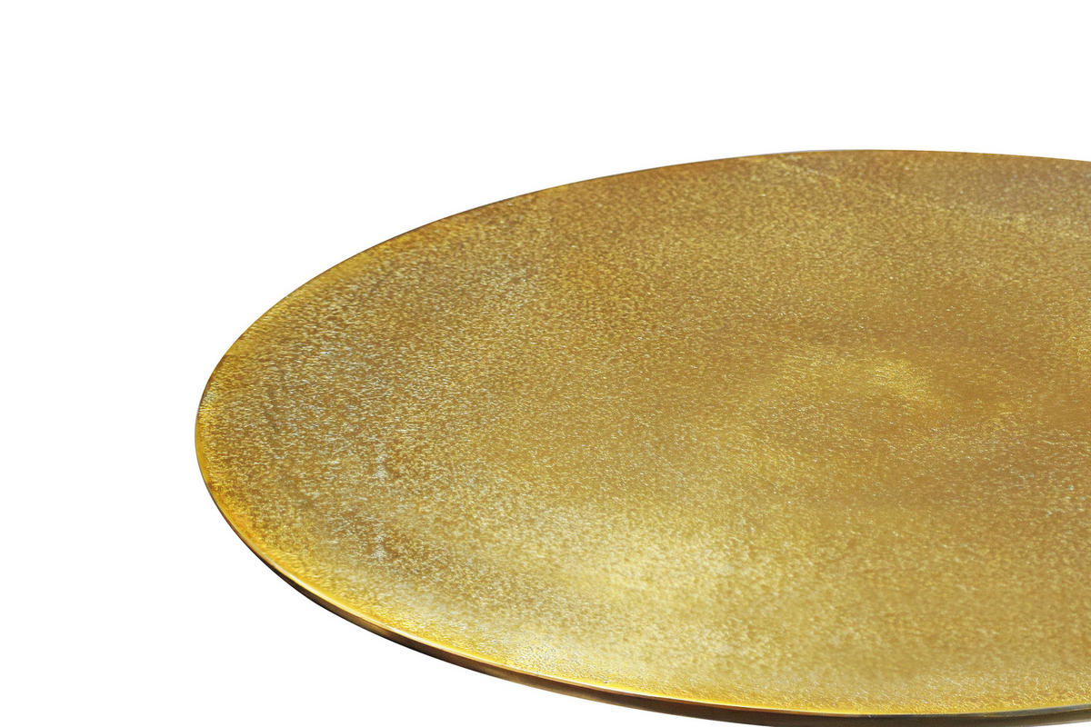 KISASZTAL fém 44/44/57 cm   - aranyszínű, Design, fém (44/44/57cm) - MID.YOU