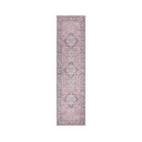 FLACHWEBETEPPICH 60/230 cm Hebden Washable Pink  - Pink, Basics, Textil (60/230cm) - Xora