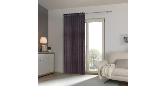 FERTIGVORHANG Verdunkelung - Anthrazit, Design, Textil (135/245cm) - Esposa