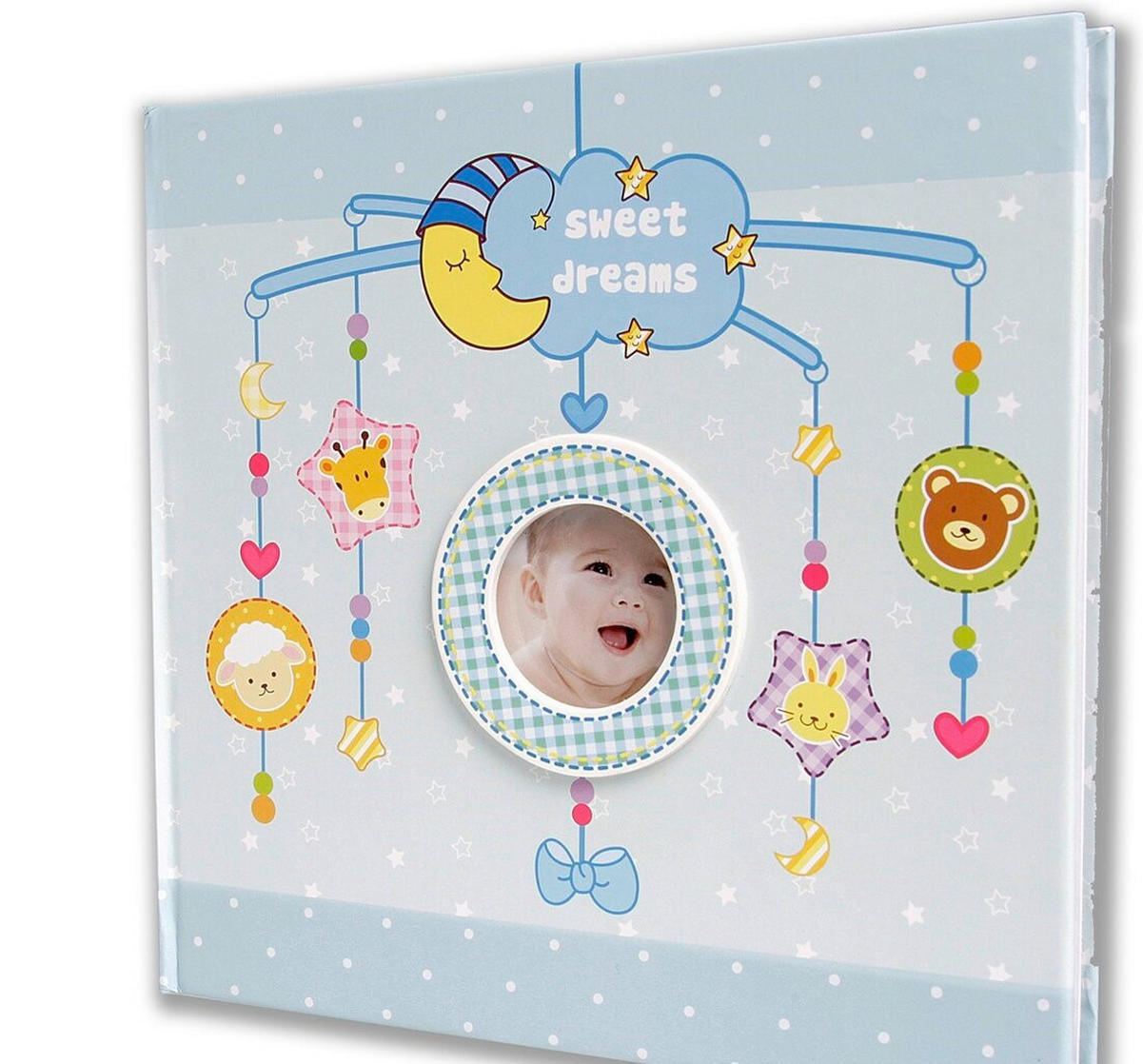 ALBUM ZA FOTOGRAFIJE       5/23,5/22 cm   - modra, Basics, karton (5/23,5/22cm)