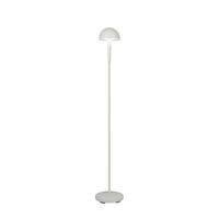 LED-STEHLEUCHTE - Transparent/Grau, Basics, Kunststoff/Metall (22/130,5cm)