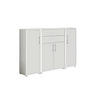 AKTENSCHRANK Weiß  - Weiß, MODERN, Holzwerkstoff (172,6/113,6/33cm) - MID.YOU