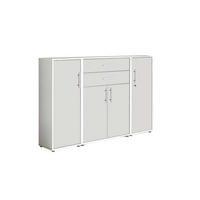 AKTENSCHRANK 172,6/113,6/33 cm  - Weiß, MODERN, Holzwerkstoff (172,6/113,6/33cm) - MID.YOU