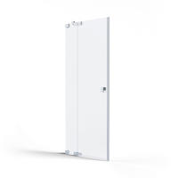 DUSCHTÜR Chromfarben  80/200 cm  - Chromfarben, MODERN, Glas/Metall (80/200cm) - Schöner Wohnen