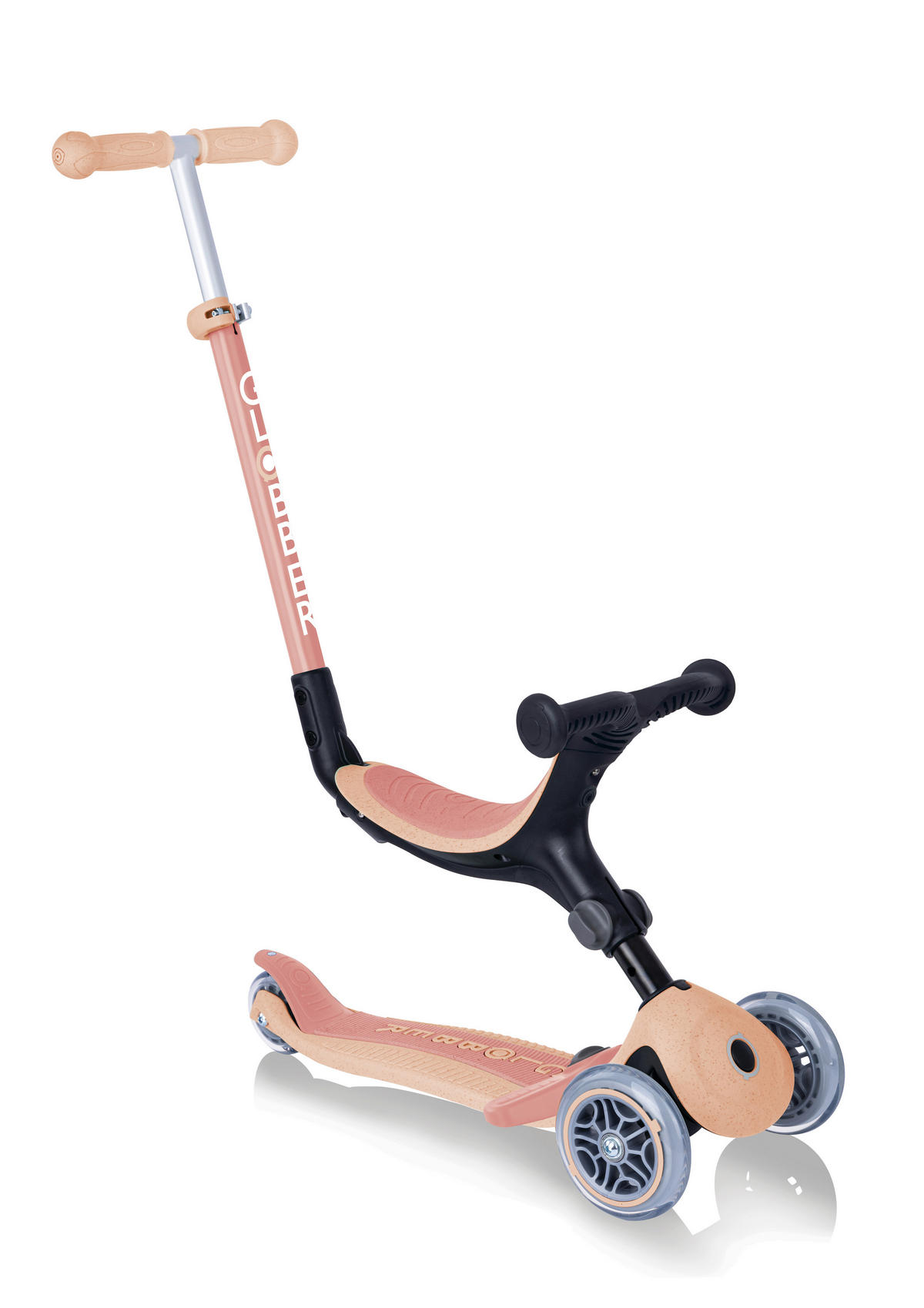 LAUFRAD GO-UP FOLDABLE PLUS ECO 3IN1  - Orange, LIFESTYLE, Kunststoff (73/28/89cm) - GLOBBER