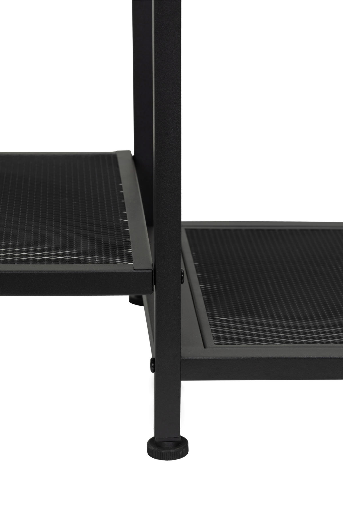 GARDEROBENSCHRANK  in 100/165/36 cm  - Schwarz, MODERN, Metall (100/165/36cm) - PBJ