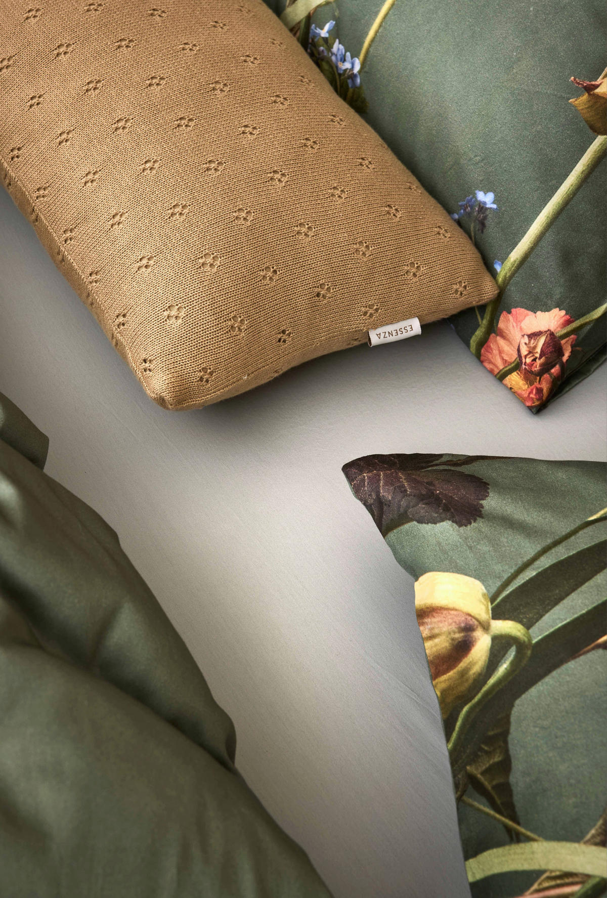 POSTELJNINA   200/200 cm       - zelena, Konvencionalno, tekstil (200/200cm) - Essenza