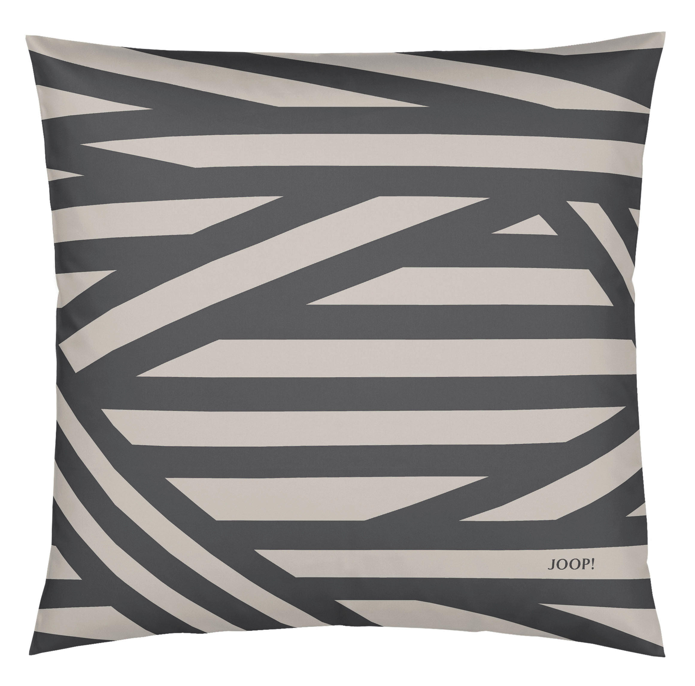 KISSENHÜLLE Cross 80/80 cm  - Grau, KONVENTIONELL, Textil (80/80cm) - Joop!