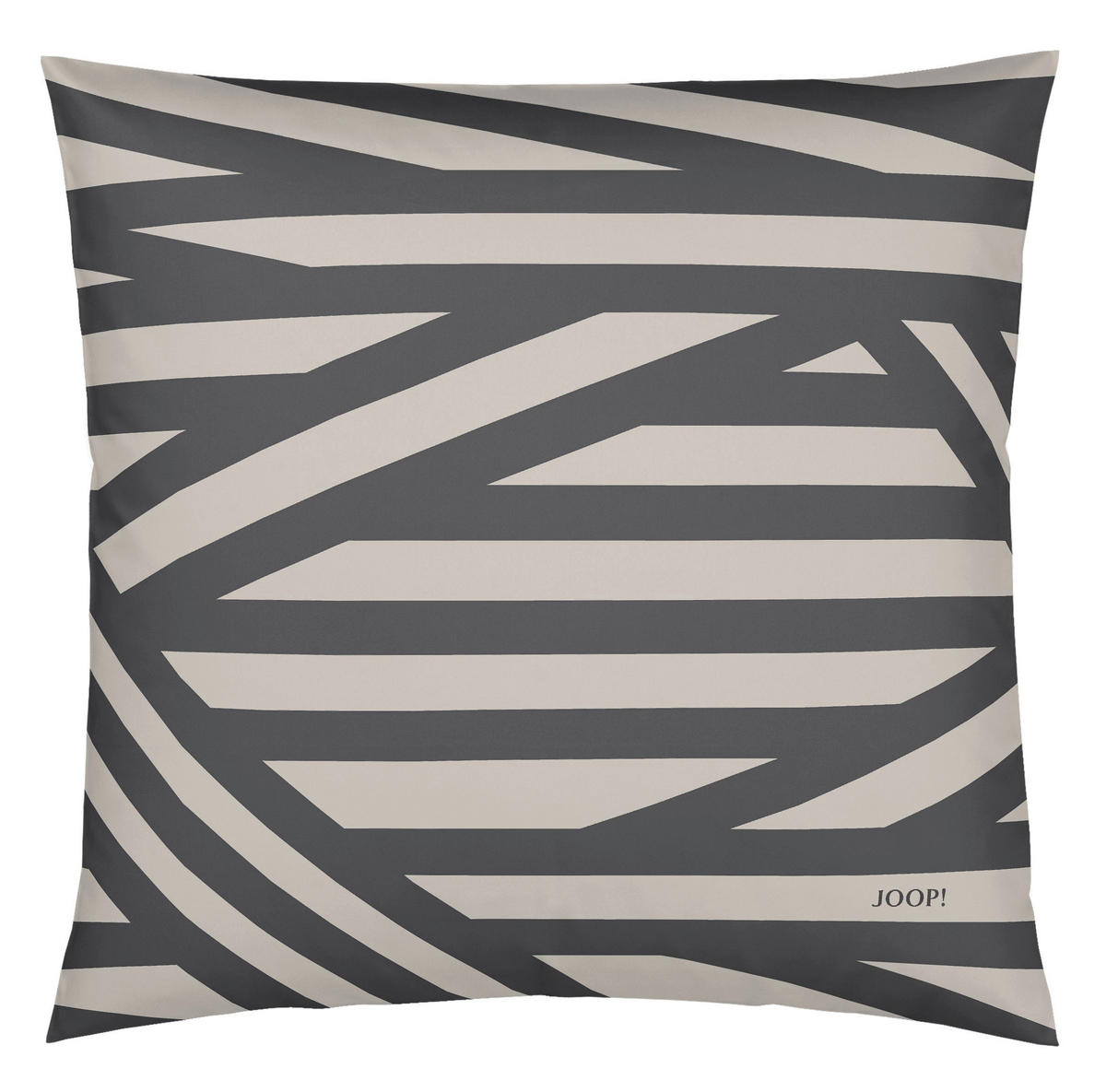 KISSENHÜLLE Cross 80/80 cm  - Grau, KONVENTIONELL, Textil (80/80cm) - Joop!