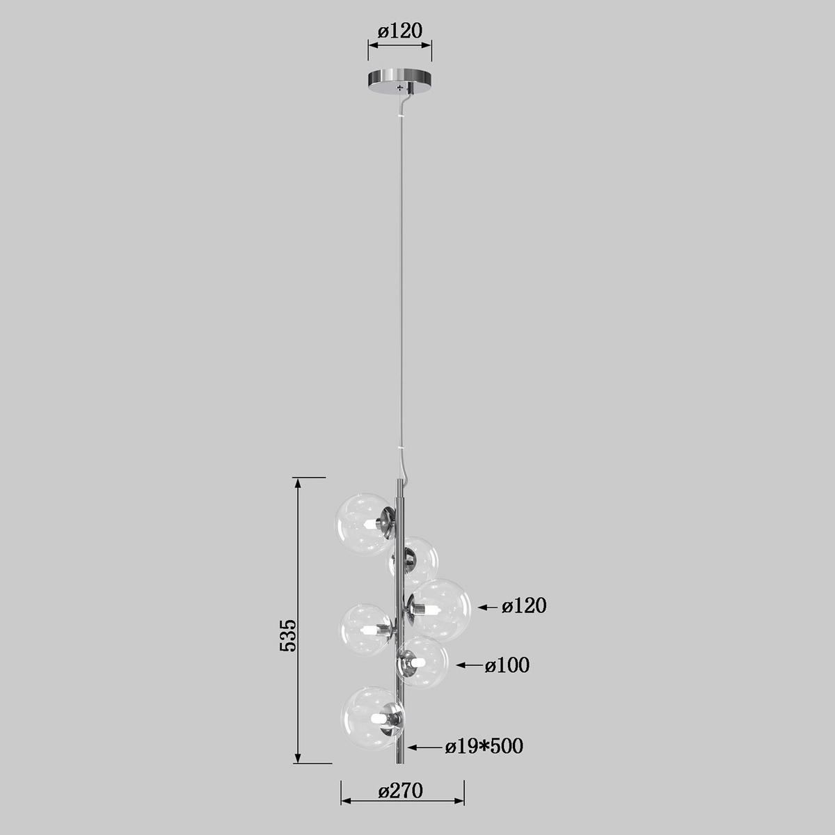 PENDELLEUCHTE 27/27/150 cm  - Design (27/27/150cm)