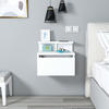 NACHTTISCH 39,8/35/31,6 cm  in Weiss  - Weiss, Design, Holzwerkstoff (39,8/35/31,6cm) - MID.YOU
