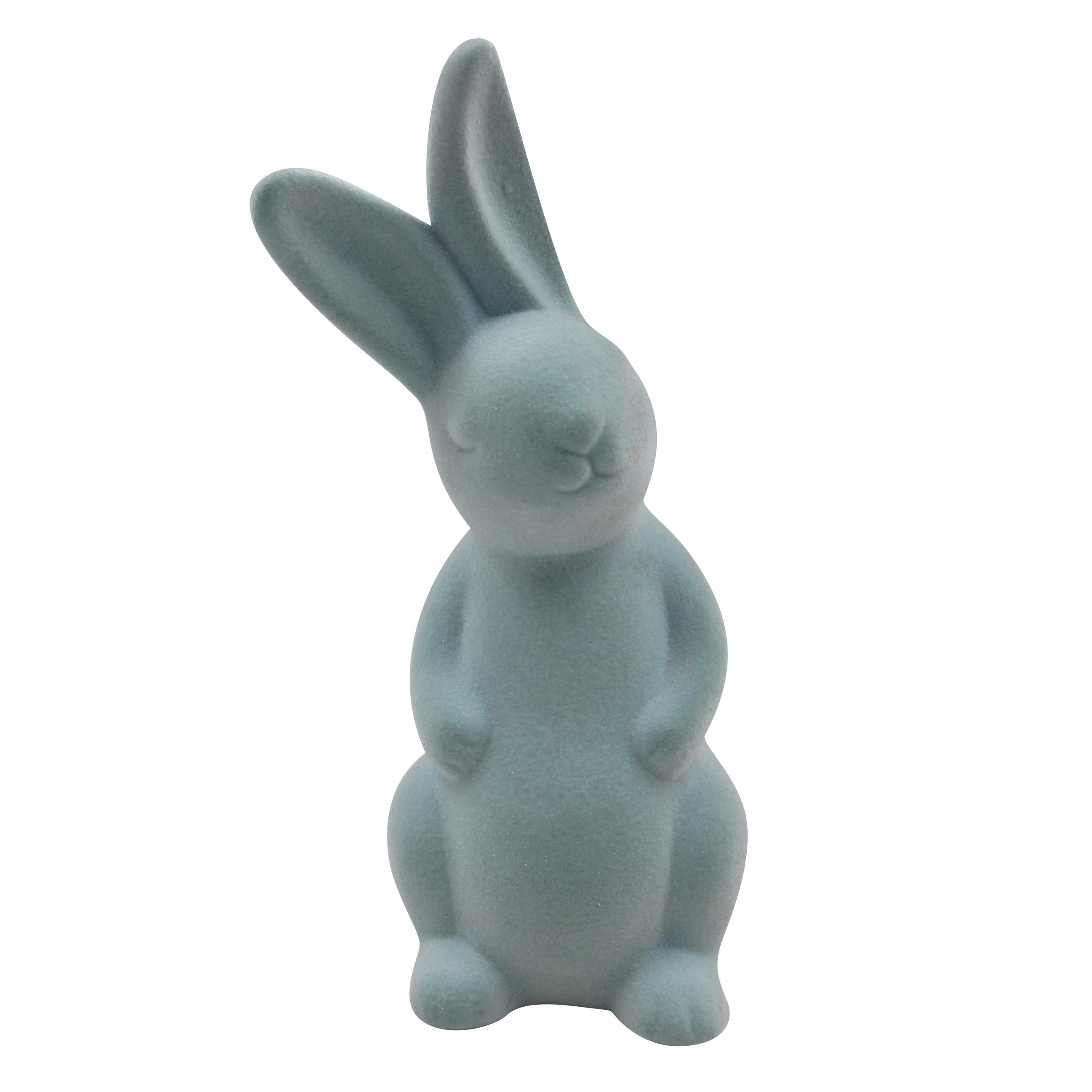 DEKOHASE - Blau, LIFESTYLE, Keramik (9,5/18/9cm)