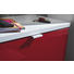 Klappe für Schuhschrank Rot - Rot, Design (52/42cm) - Xora