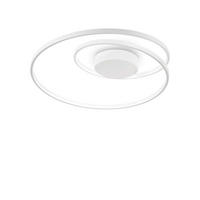 LED-DECKENLEUCHTE Bianco 60/18 cm   - Weiß, Design, Kunststoff/Metall (60/18cm) - Ideal Lux