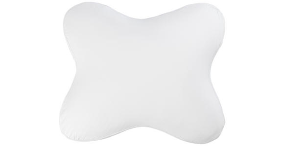 KOPFPOLSTERBEZUG 46/55 cm - Weiß, Basics, Textil (46/55cm) - Sleeptex