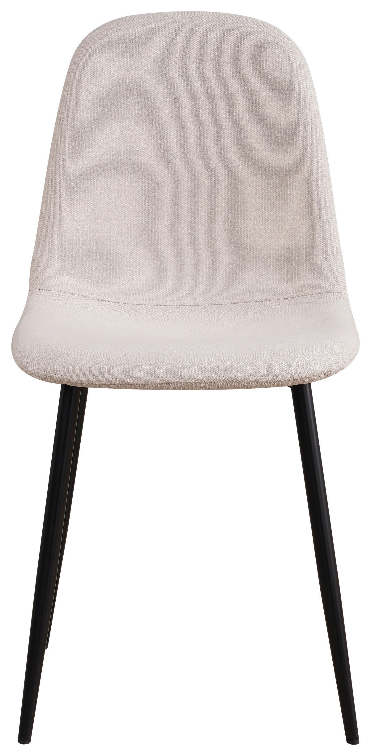 ŽIDLE, krémová - černá/krémová, Basics, kov/textil (43/85/54cm) - P & B