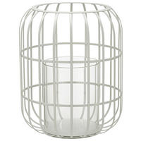 LATERNE - Beige, KONVENTIONELL, Metall (27,8/34,2cm) - Blomus