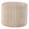 HOCKER in Holz, Textil Creme  - Creme, Design, Holz/Textil (49.5/41/49.5cm) - Xora
