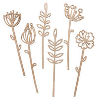 DEKORATIONSKVIST - naturfärgad, Natur, trämaterial (9/31cm)