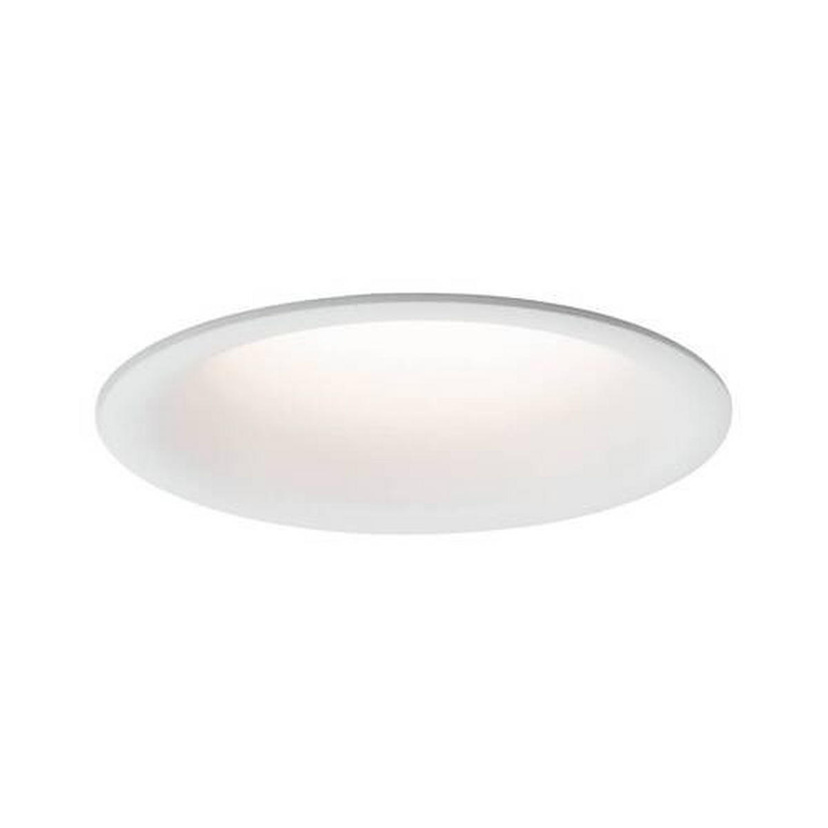 DECKENLEUCHTE 7,7/5 cm   - Weiß, Design, Kunststoff (7,7/5cm) - Paulmann