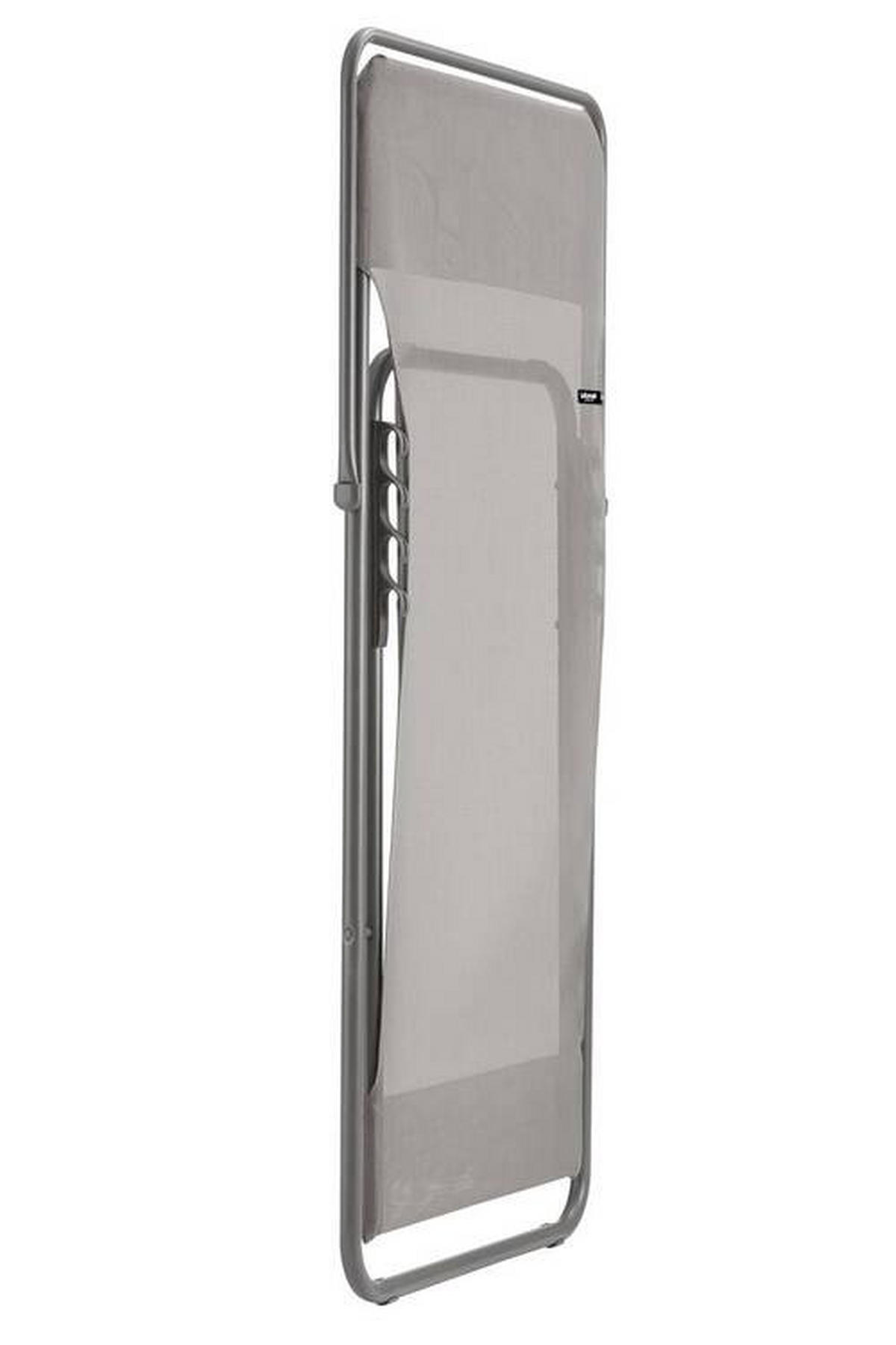 STRANDSTUHL Stahl Schlammfarben  - Schlammfarben, Basics, Textil/Metall (62/77-91/76-82cm) - Lafuma Mobilier