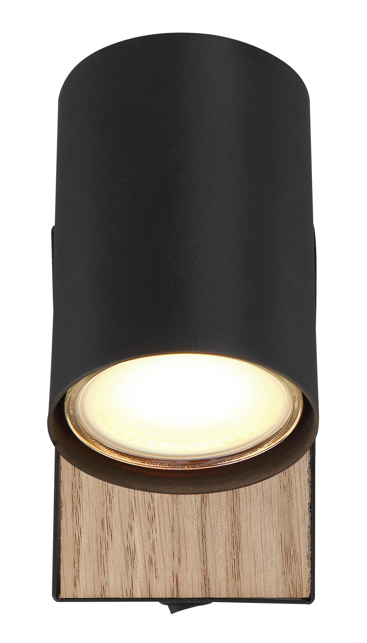 STRAHLER 13,5/7/10 cm   - Schwarz, Basics, Holz/Metall (13,5/7/10cm) - Novel
