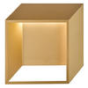 LED-WANDLEUCHTE 25/9,2/25 cm   - Goldfarben, Design, Kunststoff/Metall (25/9,2/25cm)