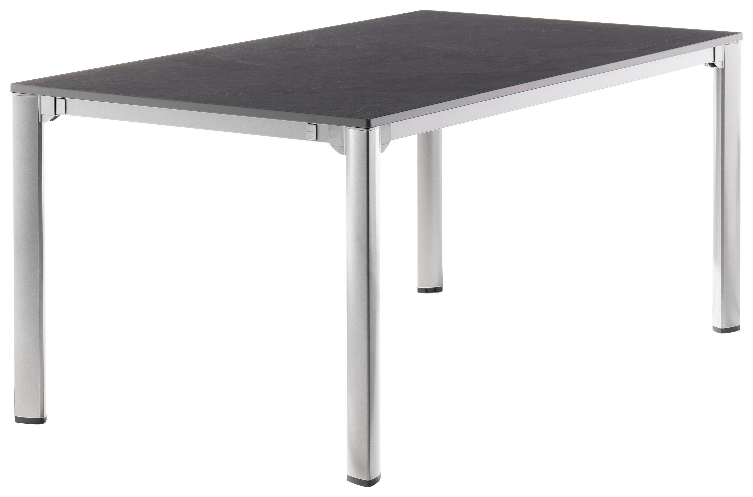 GARTENTISCH 165-285/95/74 cm Metall, Kunststoff rechteckig  - Anthrazit/Graphitfarben, Basics, Kunststoff/Metall (165-285/95/74cm) - Sieger