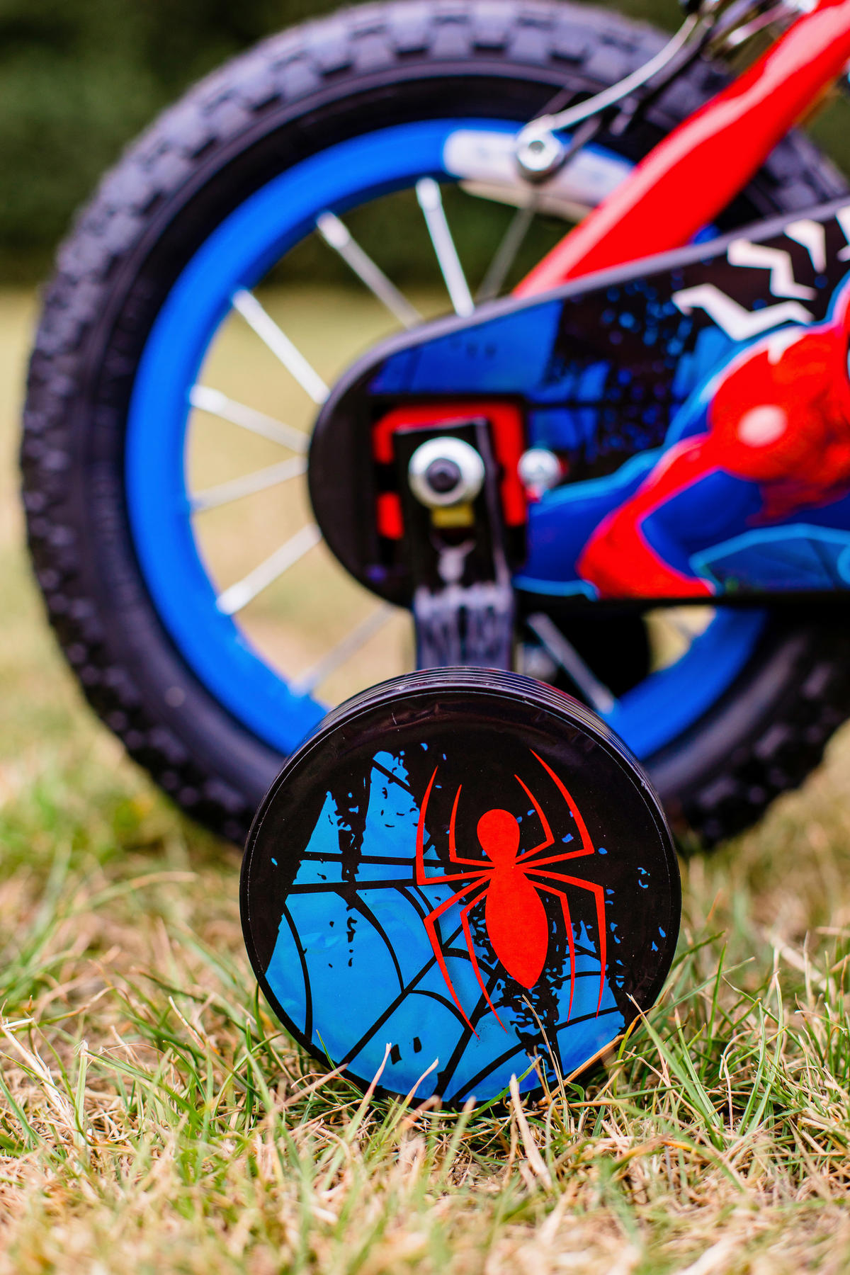 KINDERFAHRRAD 12 Zoll  - Blau/Rot, Basics, Metall (54/74/84cm)