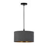 PENDELLAMPA Maloto 30/30/115 cm  - grå/svart, Klassisk, metall/plast (30/30/115cm)