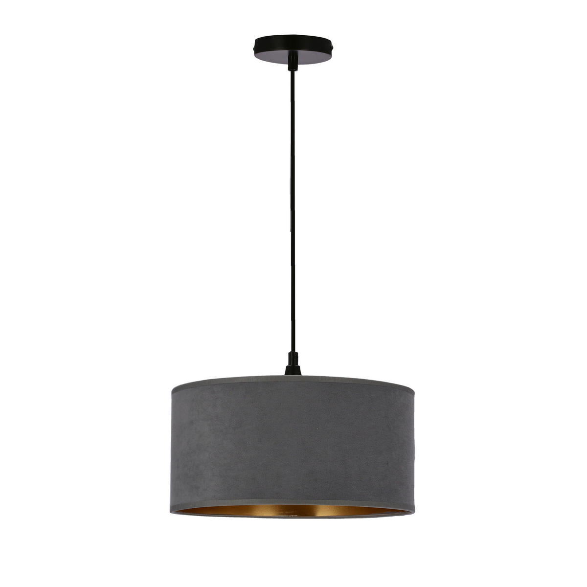 PENDELLAMPA Maloto 30/30/115 cm  - grå/svart, Klassisk, metall/plast (30/30/115cm)