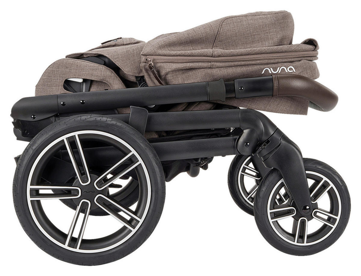 KINDERWAGENSET Mixx Next  - Graubraun, Basics, Kunststoff (60/110/82cm) - Nuna