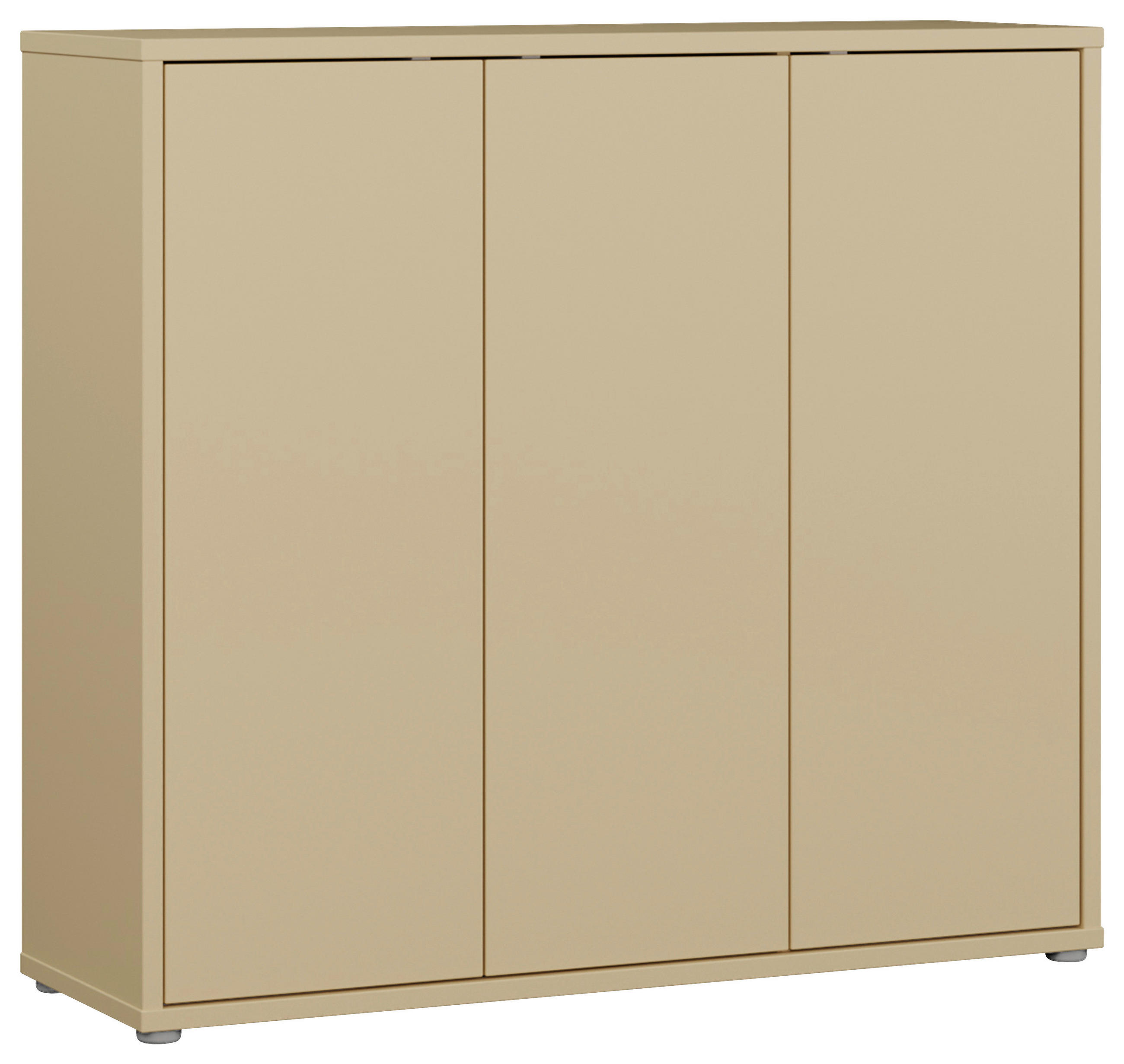 Carryhome Schuhschrank Hellgelb 109.2x99.1x34.9 cm