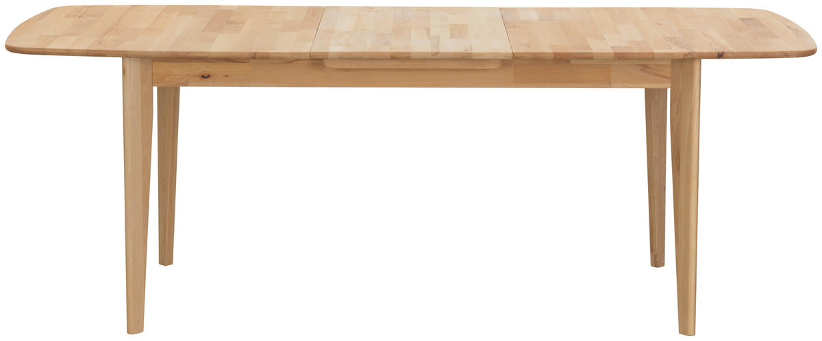 ESSTISCH in Holz 140-190/90/75 cm  - Kernbuche, Natur, Holz (140-190/90/75cm) - Livetastic