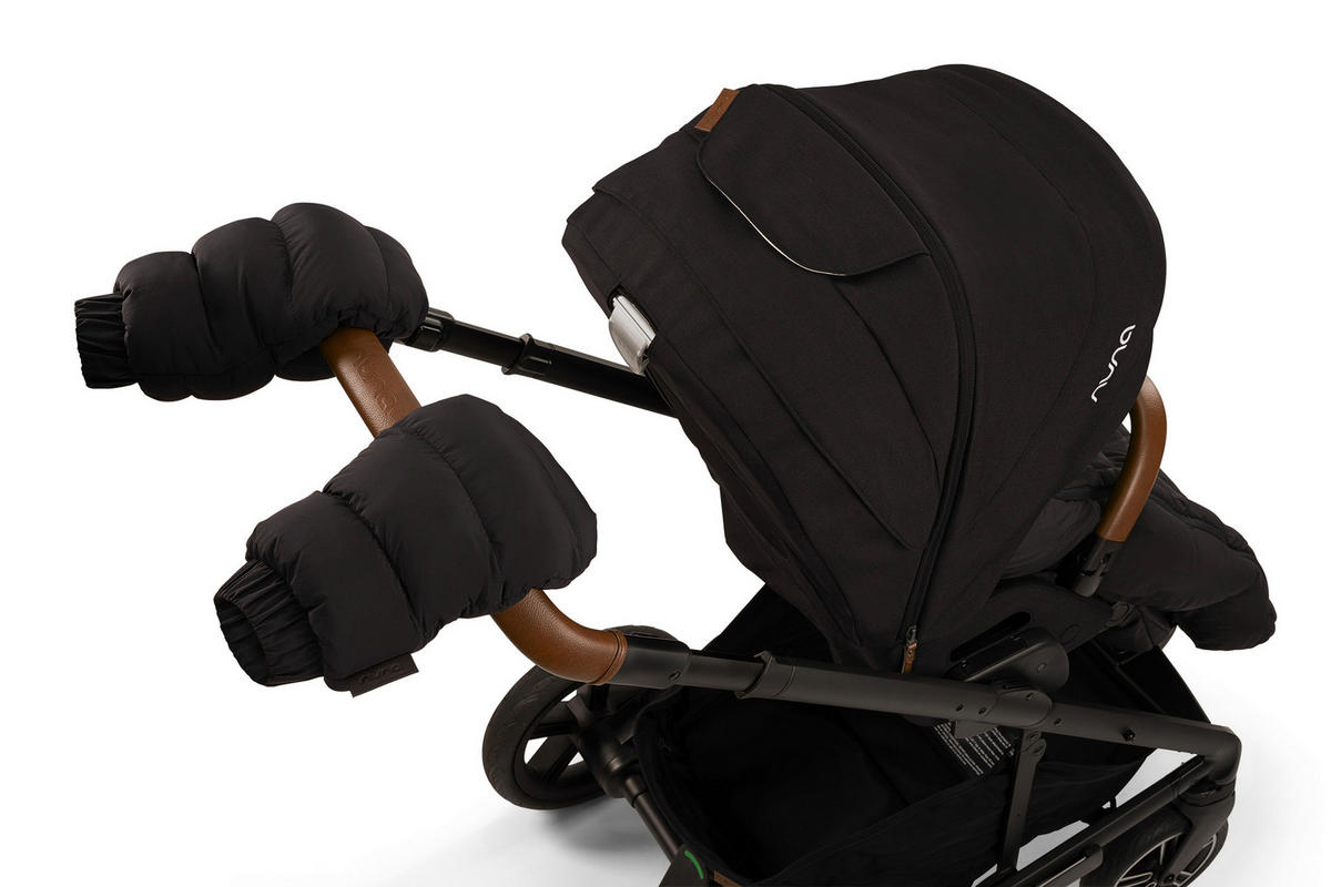 FUßSACK  - Schwarz, Basics, Textil (99/42/14cm) - Nuna