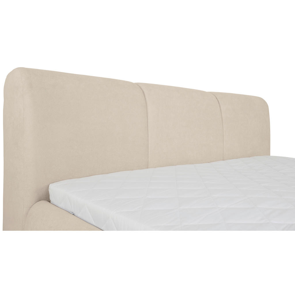 Thumbnail - Boxxx Polsterbett, Beige, Holz, Buche, massiv, 180x200 cm, Oeko-Tex® Standard 100, gepolstertes Kopfteil, in verschieden...