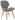STUHL drehbar in Bouclé  - Wildeiche/Anthrazit, Design, Holz/Textil (53/87/64cm) - Carryhome
