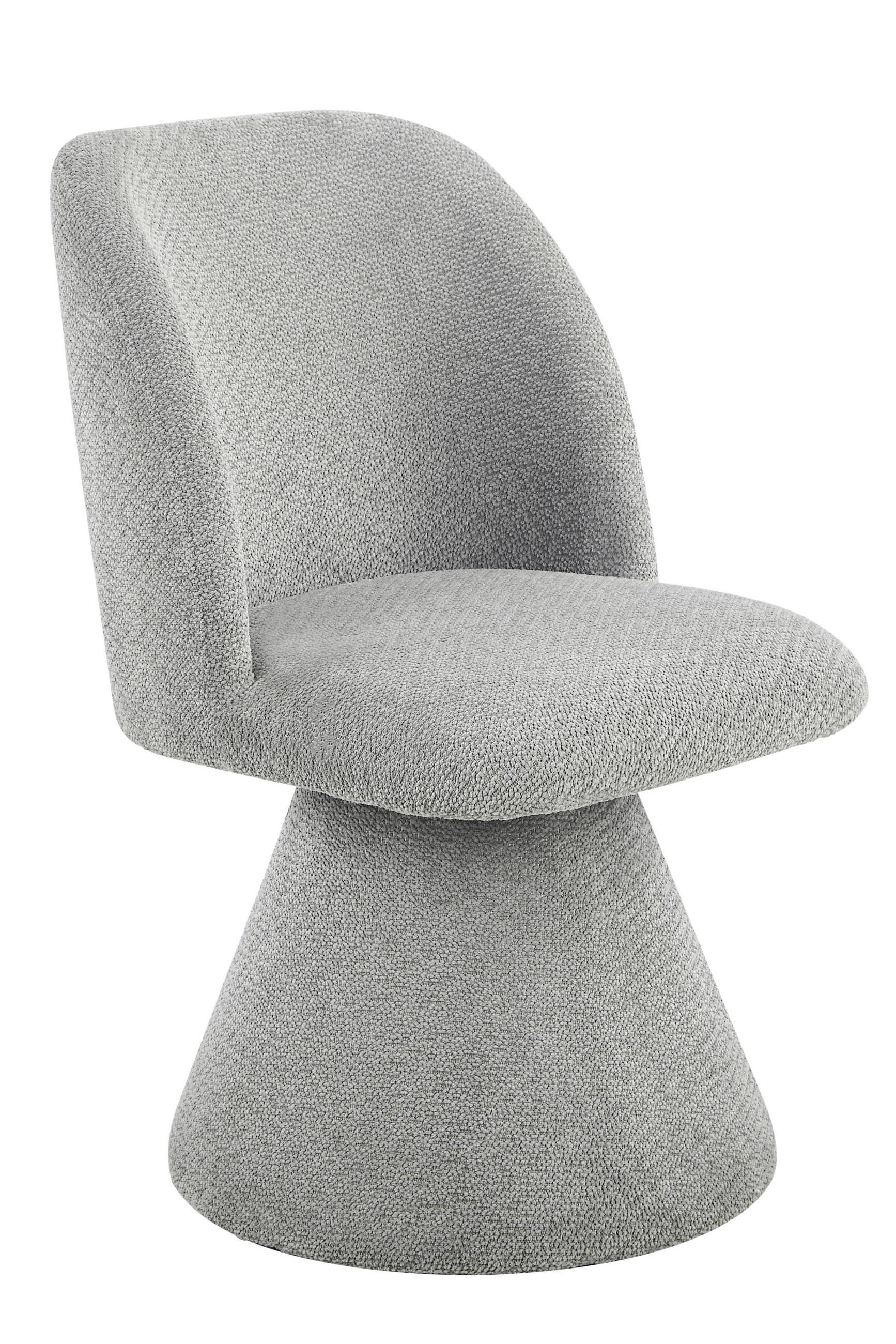 STUHL-SET 2 Stück  in Stahl Webstoff  - Grau, MODERN, Textil/Metall (54/84/61cm) - MID.YOU