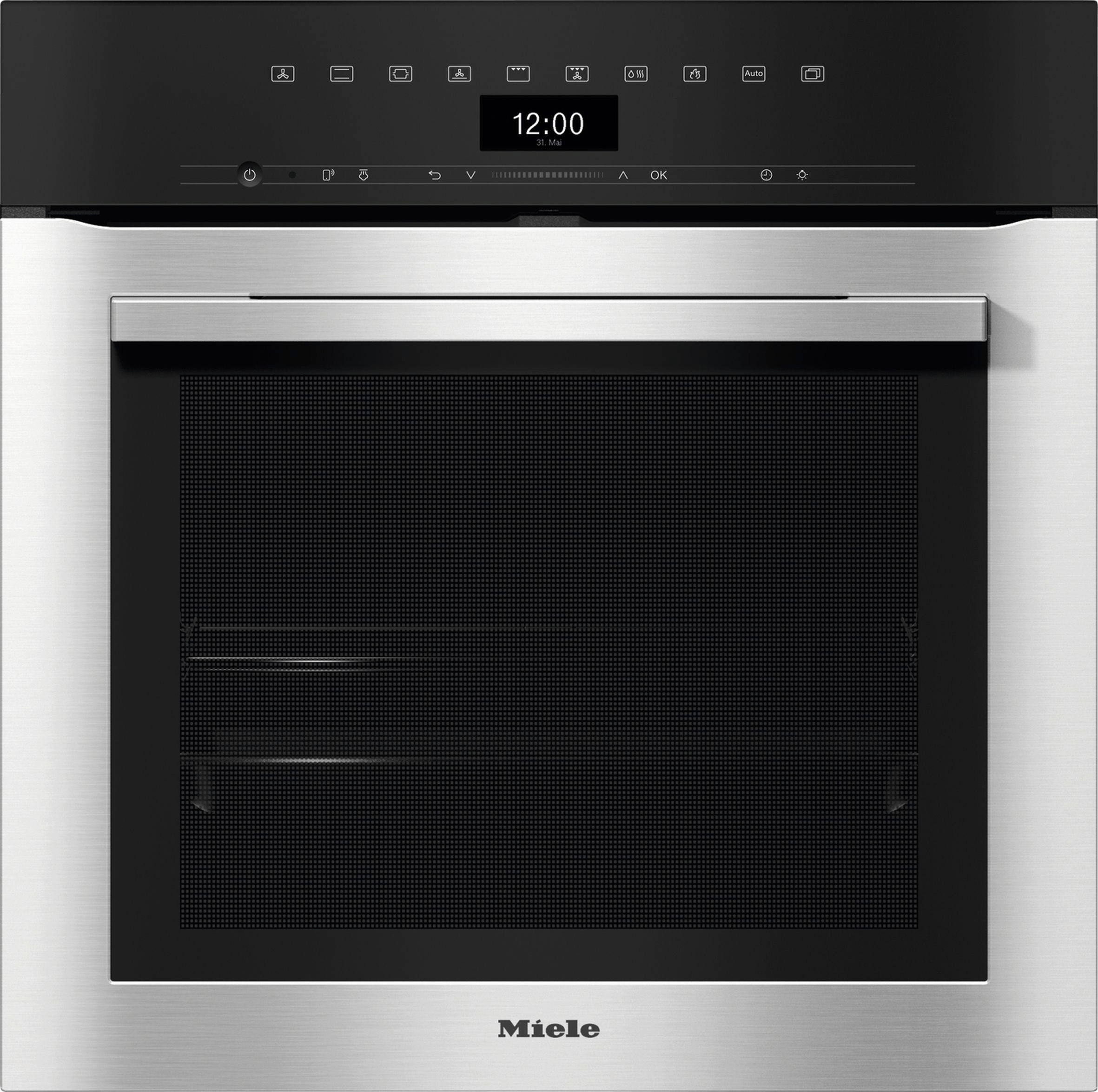 EINBAUBACKOFEN H 7364 BP  - Edelstahlfarben, Basics, Glas/Metall (59,5/59,6/56,9cm) - Miele