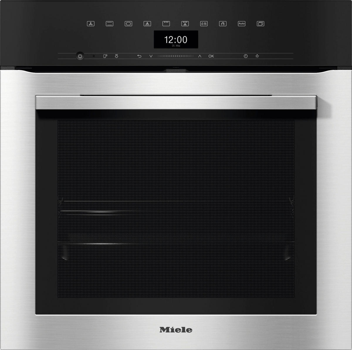 EINBAUBACKOFEN H 7364 BP  - Edelstahlfarben, Basics, Glas/Metall (59,5/59,6/56,9cm) - Miele