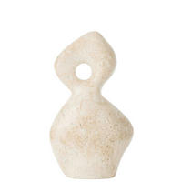 SKULPTUR - Creme, Basics, Keramik (19,5/12/34,5cm) - Ambia Home