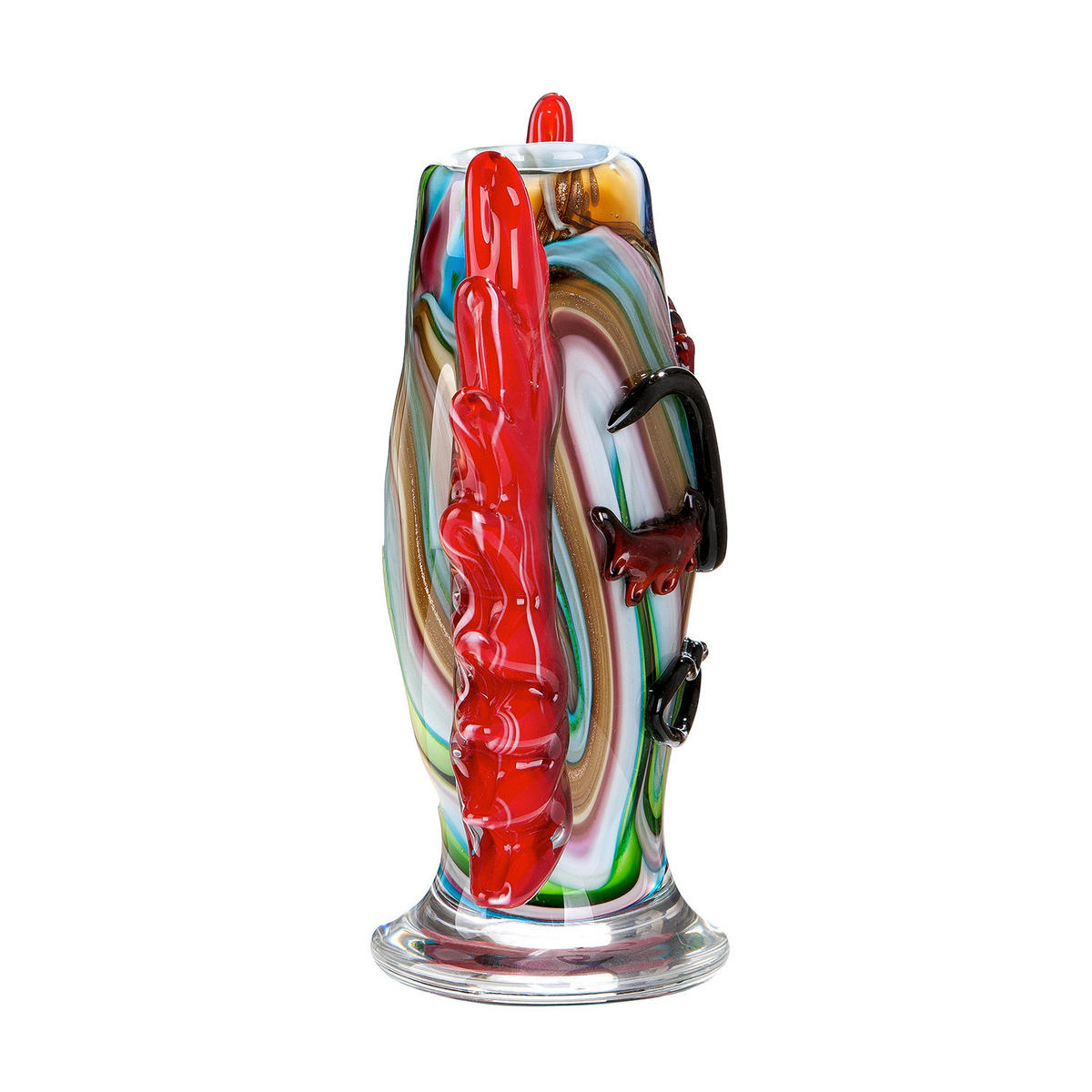 DEKOVASE  - Multicolor, Basics, Glas (23/46/12cm)