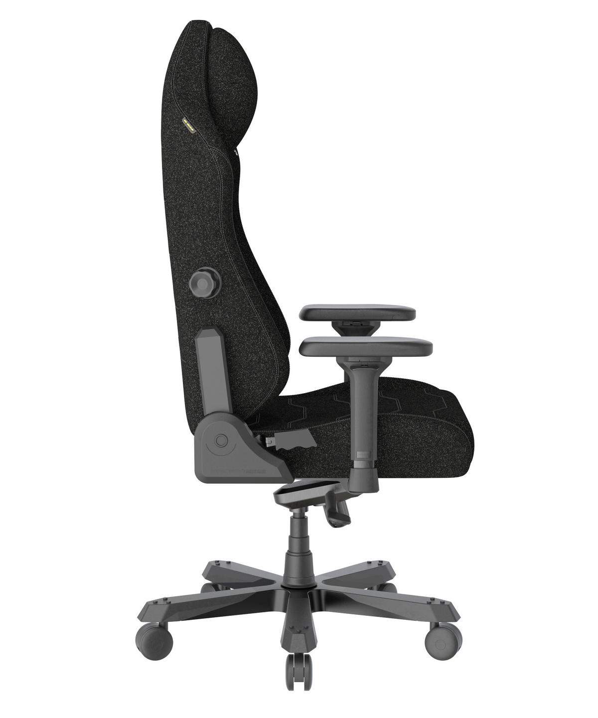 GAMINGSTUHL  in Schwarz  - Schwarz, KONVENTIONELL, Textil/Metall (70/133/70cm) - Dxracer