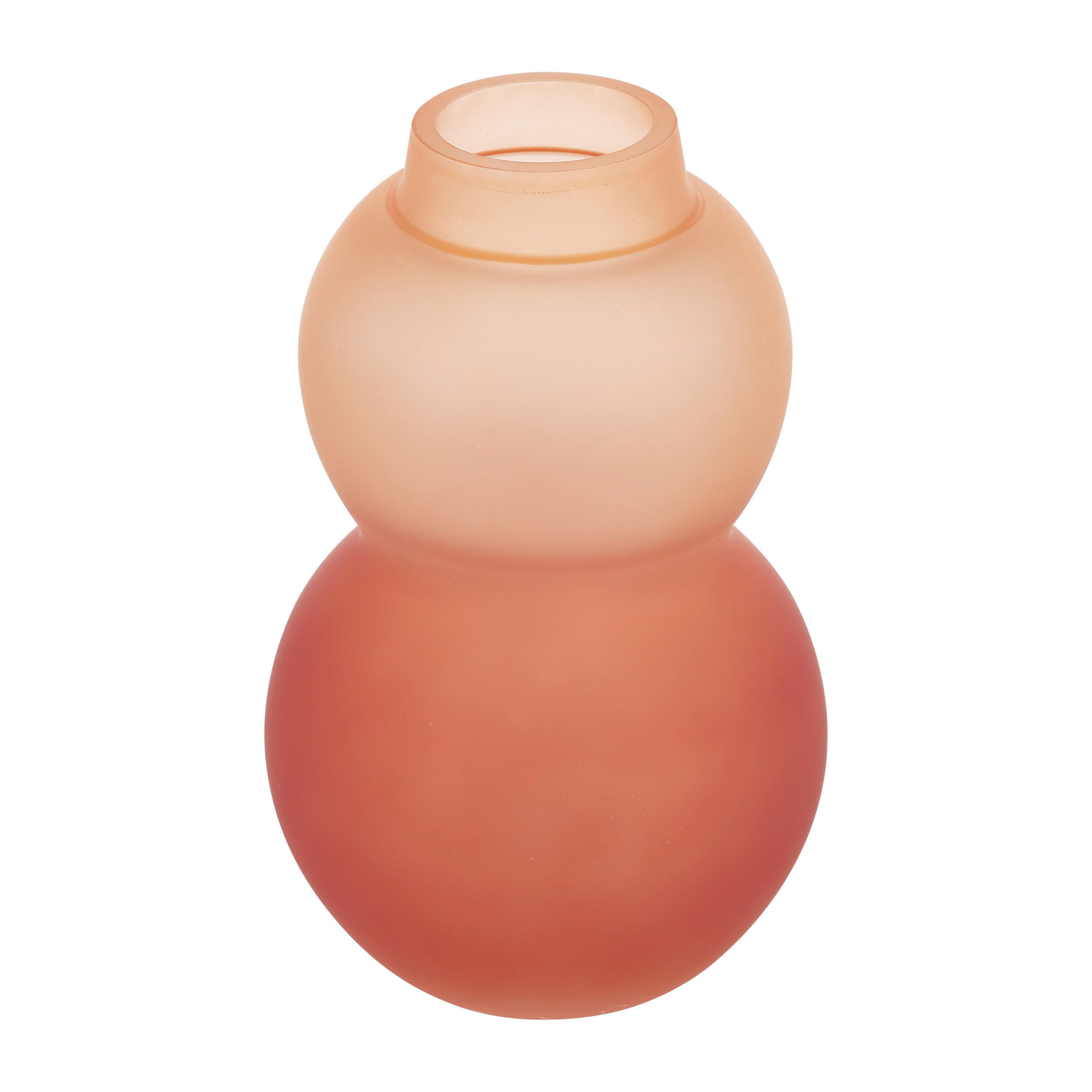 VASE  - Pink/Rot, LIFESTYLE, Glas (14/22,5cm)