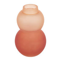 VASE  - Pink/Rot, LIFESTYLE, Glas (14/22,5cm)