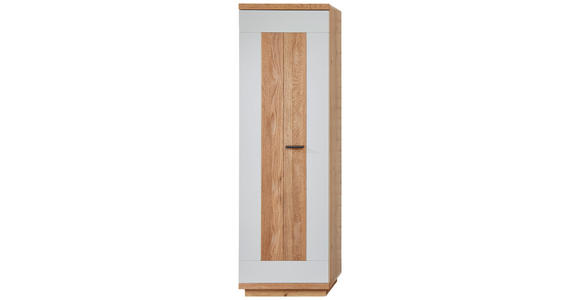 GARDEROBENSCHRANK 60/197/38 cm  - Wildeiche/Anthrazit, Design, Holz/Holzwerkstoff (60/197/38cm) - Novel